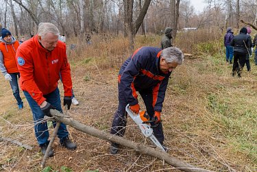 Чисто в Зауральной роще